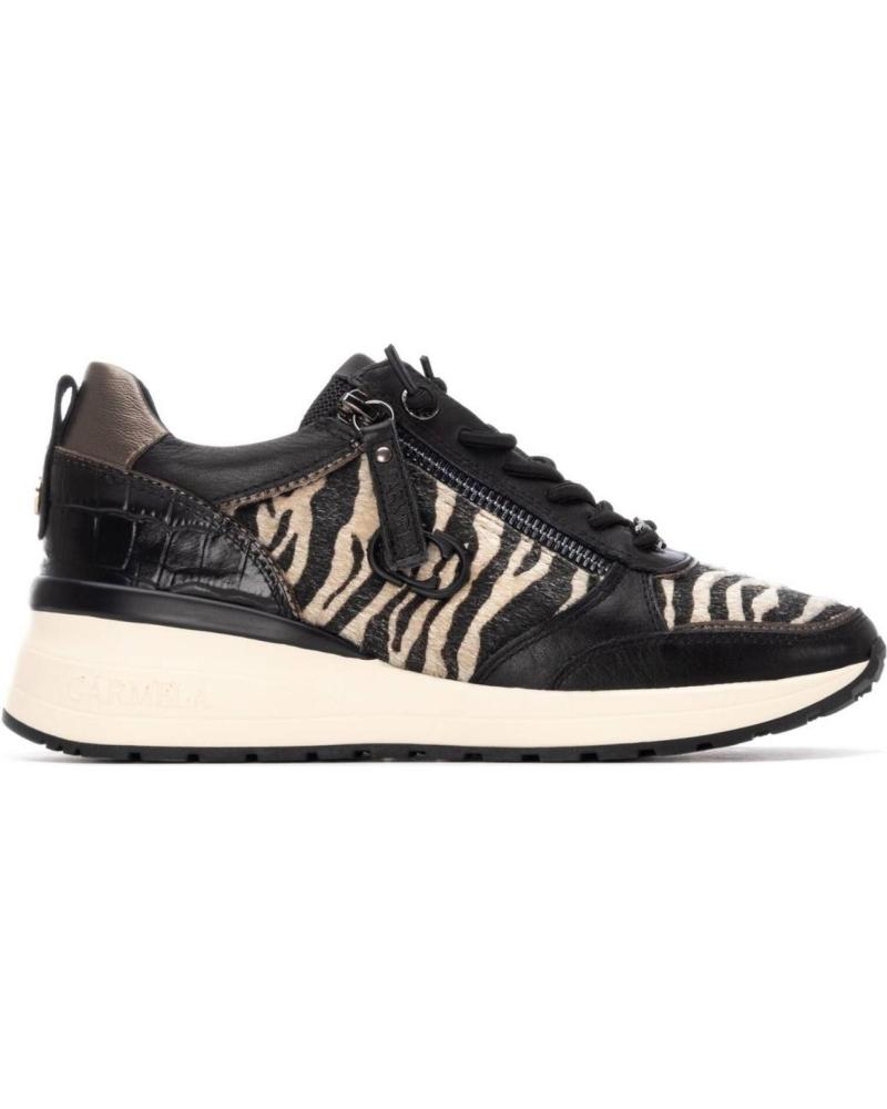 Inizio-CARMELA-SNEAKER CARMELA 162653 STAMPA ZEBRA NERA-NEGRO