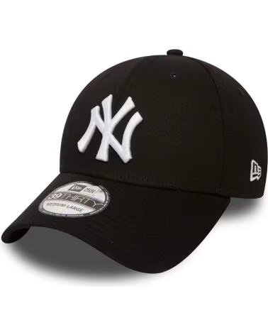 NEW ERA NEW YORK YANKEES 39THIRTY ESSENTIAL STRETCH FIT OFFIZIELLE KAPPE SCHWARZ