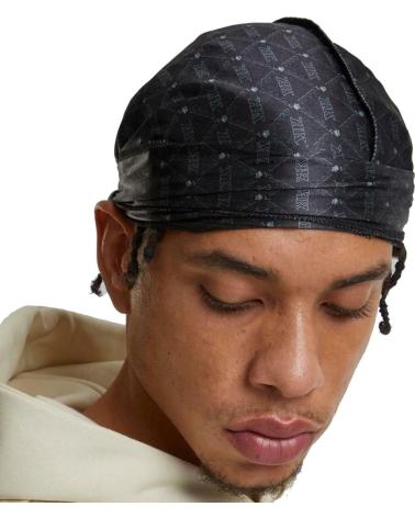 DURAG KARL KANI MONOGRAMMA NERO GRIGIO