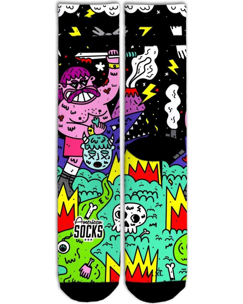CALZE AMERICAN SOCKS BARBARIAN PINK