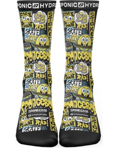 CALCETINES HYDROPONIC X BOB ESPONJA FACES NEGROS