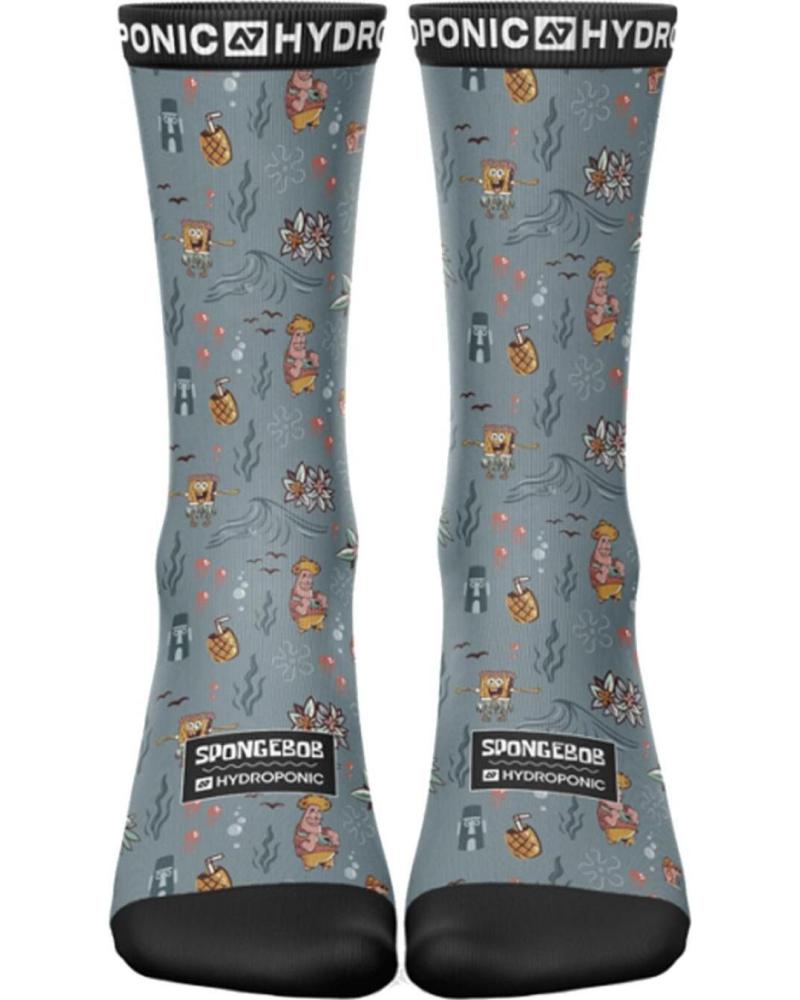 HYDROPONIC X SPONGEBOB HAWAIIAN TEAL SOCKS