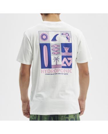 HYDROPONIC CAMISETA SALTWATER SS BLANCO WHITE