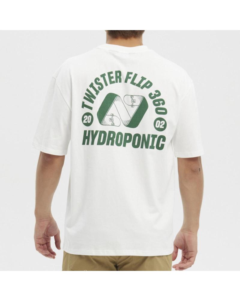 HYDROPONIC CAMISETA TWISTER FLIP SS BLANCO WHITE