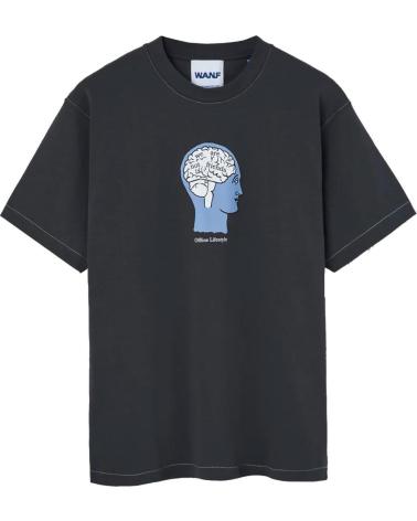 SCHWARZES T-SHIRT 'TOUGHTS' VON WE ARE NOT FRIENDS