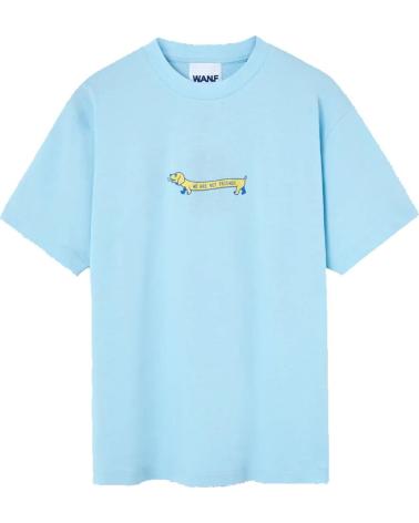 T-SHIRT 'DOGGY DOGG' BLAU WE ARE NOT FRIENDS