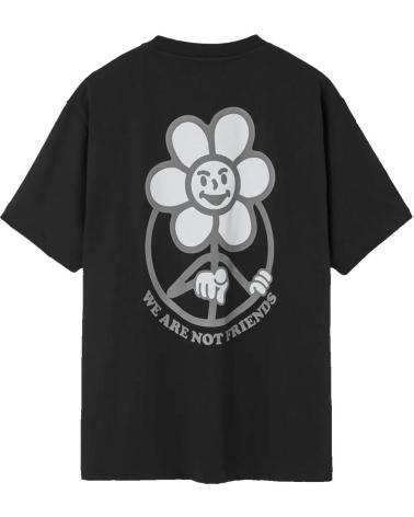 WE ARE NOT FRIENDS T-SHIRT DAISY DARK BLACK