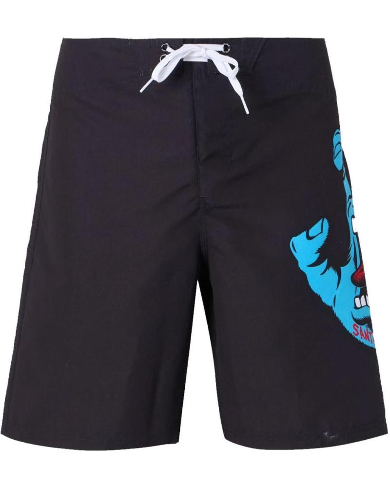 SANTA CRUZ BANADOR BOARDSHORTS SCREAMING HAND BLACK