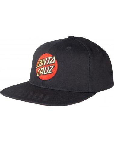 SANTA CRUZ GORRA CAP CLASSIC DOT SNAPBACK BLACK-BLACK