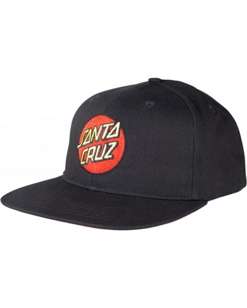 SANTA CRUZ GORRA CAP CLASSIC DOT SNAPBACK BLACK-BLACK