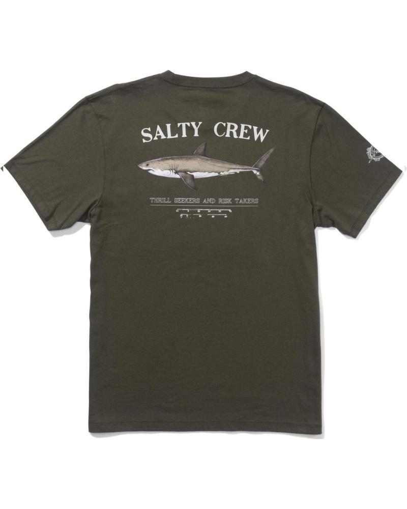 SALTY CREW CAMISETA BRUCE PREMIUM TEE OLIVE