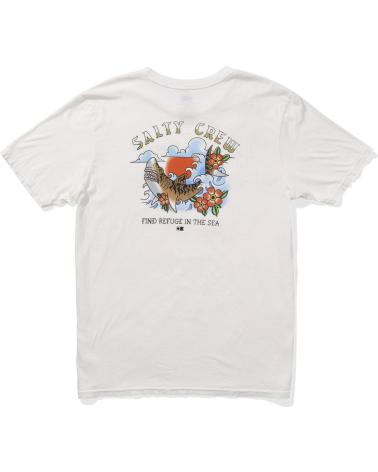 SALTY CREW CAMISETA HOPPER VINTAGE SS TEE OFF WHITE