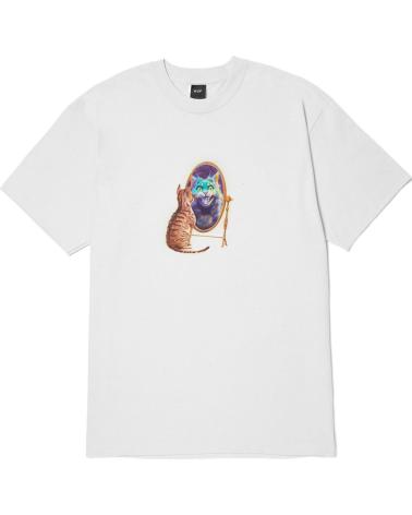 MAGLIETTA HUF MIRROR TEE BIANCA