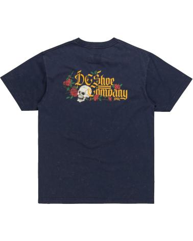 T-SHIRT DC SHOES STANDOFF HSS BLU NAVY