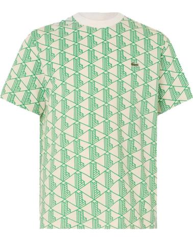 T-SHIRT LACOSTE STAMPATA CRYSTAL CALATHEA - DESIGN ESCLUSIVO