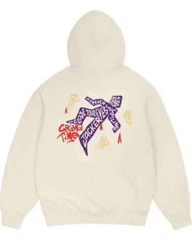 JACKER CRIME TIME HOODIE BEIGE