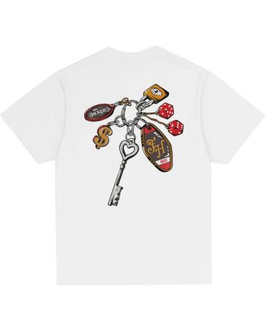 JACKER KEYCHAIN T-SHIRT WEISS
