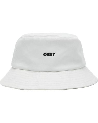GORRO BUCKET OBEY BOLD TWILL WHITE