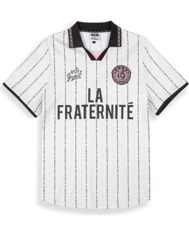 T-SHIRT GRIMEY LA FRATERNITE BRULER PILLER BIANCO SPORCO