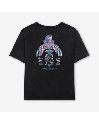 T-SHIRT KAOTIKO WASHED TIMELESS INMENSITY NOIR