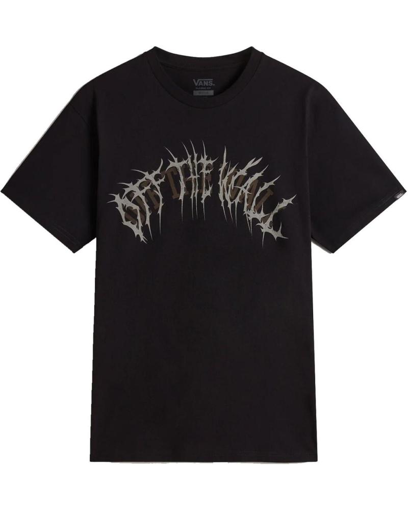 T-SHIRT VANS METAL ARCH SS NOIR