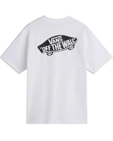 T-SHIRT LOOSE FIT VANS STYLE 76 II SS TEE WHITE-BLACK