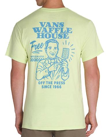 T-SHIRT VANS DEATH GRIP SS SHADOW LIME