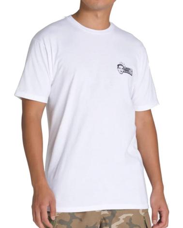 T-SHIRT VANS DEATH GRIP SS BRANCA