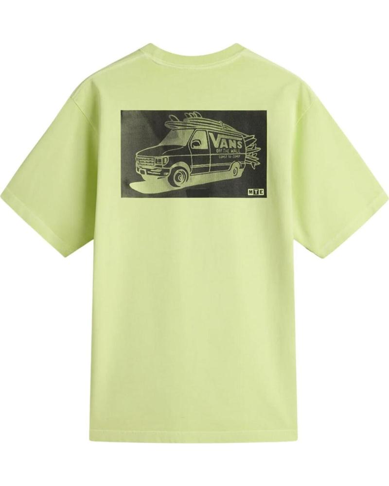CAMISETA VANS MTE BEACHFRONT SS TEE SHADOW LIME