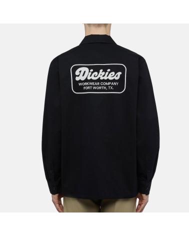 CHEMISE DICKIES LEWISTOWN LS BLACK
