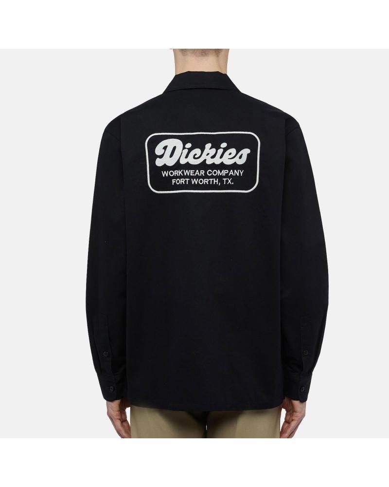 CHEMISE DICKIES LEWISTOWN LS BLACK