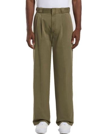 DICKIES UNIONVILLE PLEATED WORK PANT MILITARY GREEN