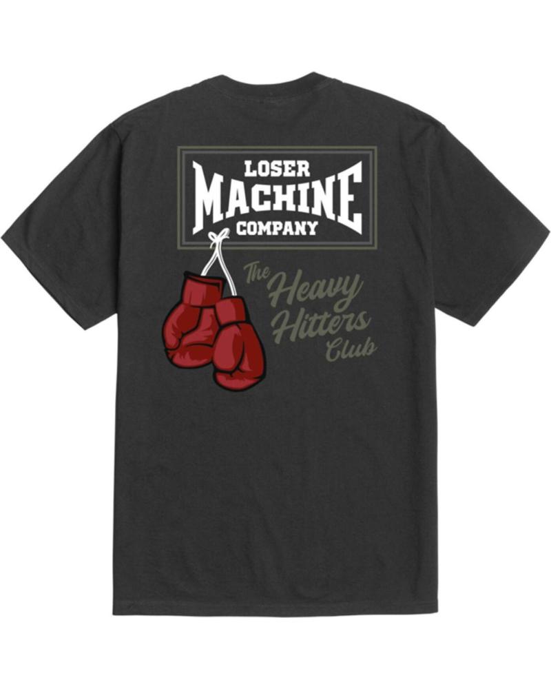 LOSER MACHINE CAMISETA IN THE RING ST TEE BLACK