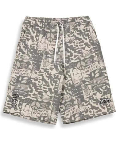 GRIMEY PANTALON CHANDAL CORTO PEACE WITHIN ALL OVER PRINT BAGGY SWE