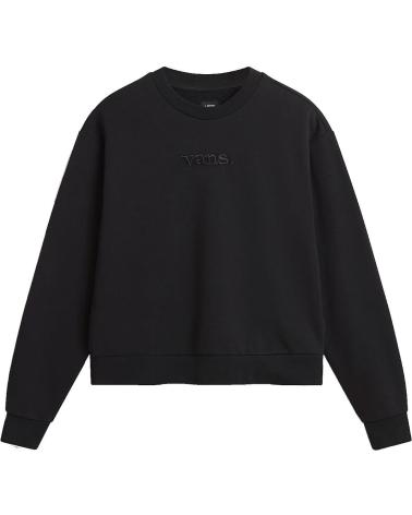 VANS OFF THE WALL ESSENTIAL RELAXED CREW SWEATSHIRT SCHWARZ