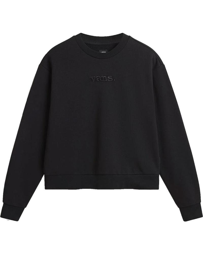 VANS OFF THE WALL SWEAT ESSENTIAL RELAXED CREW NOIR