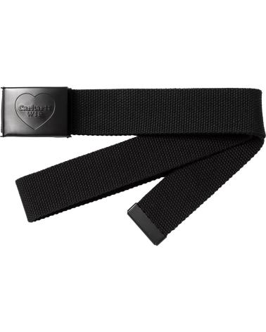 CARHARTT CINTURON HEART CLIP BELT BLACK-BLACK