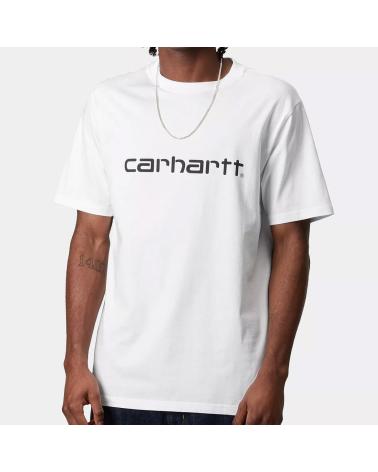 CARHARTT S-S SCRIPT T-SHIRT WHITE-BLACK