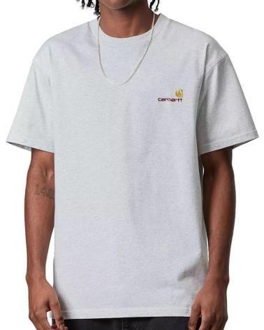 CARHARTT S-S AMERICAN SCRIPT T-SHIRT MEHRFARBIG ASH HEATHER MULTICOLOR