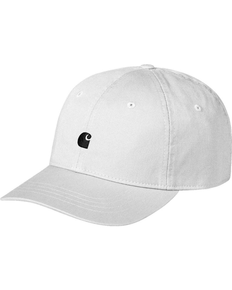 CAPPELLINO CARHARTT WIP MADISON LOGO CAP WHITE-BLACK