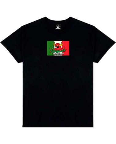 THRASHER CAMISETA X TOY MACHINE HECHO TEE BLACK