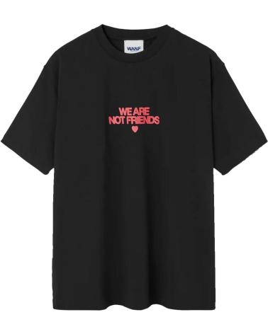 WE ARE NOT FRIENDS CAMISETA BOLD LOVE T-SHIRT BLACK