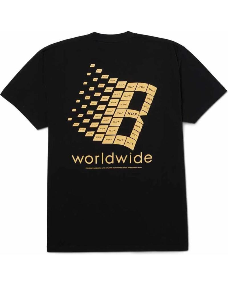 HUF CAMISETA X BRONZE TEE BLACK