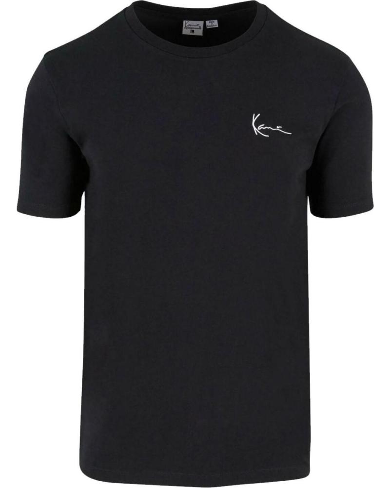 KARL KANI CAMISETA SMALL SIGNATURE FITTED TEE BLACK