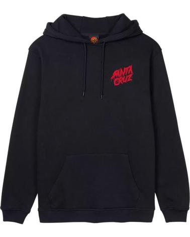 SANTA CRUZ SUDADERA MEEK CONCRETE SLASHER HOODIE BLACK