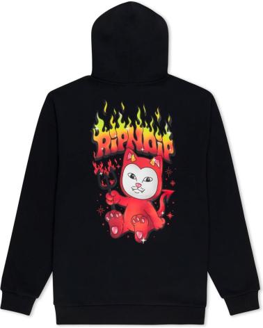 RIPNDIP SCARY CUTE HOODIE SCHWARZ
