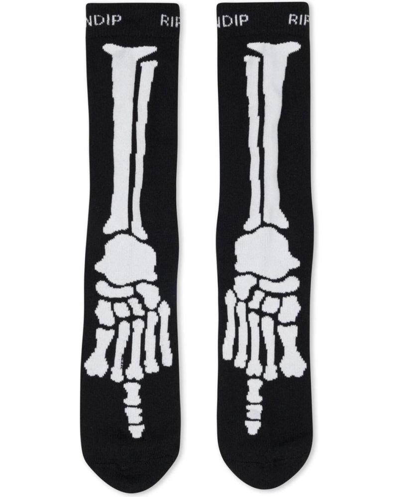 RIPNDIP CALCETINES SKELLY NERM SOCKS BLACK