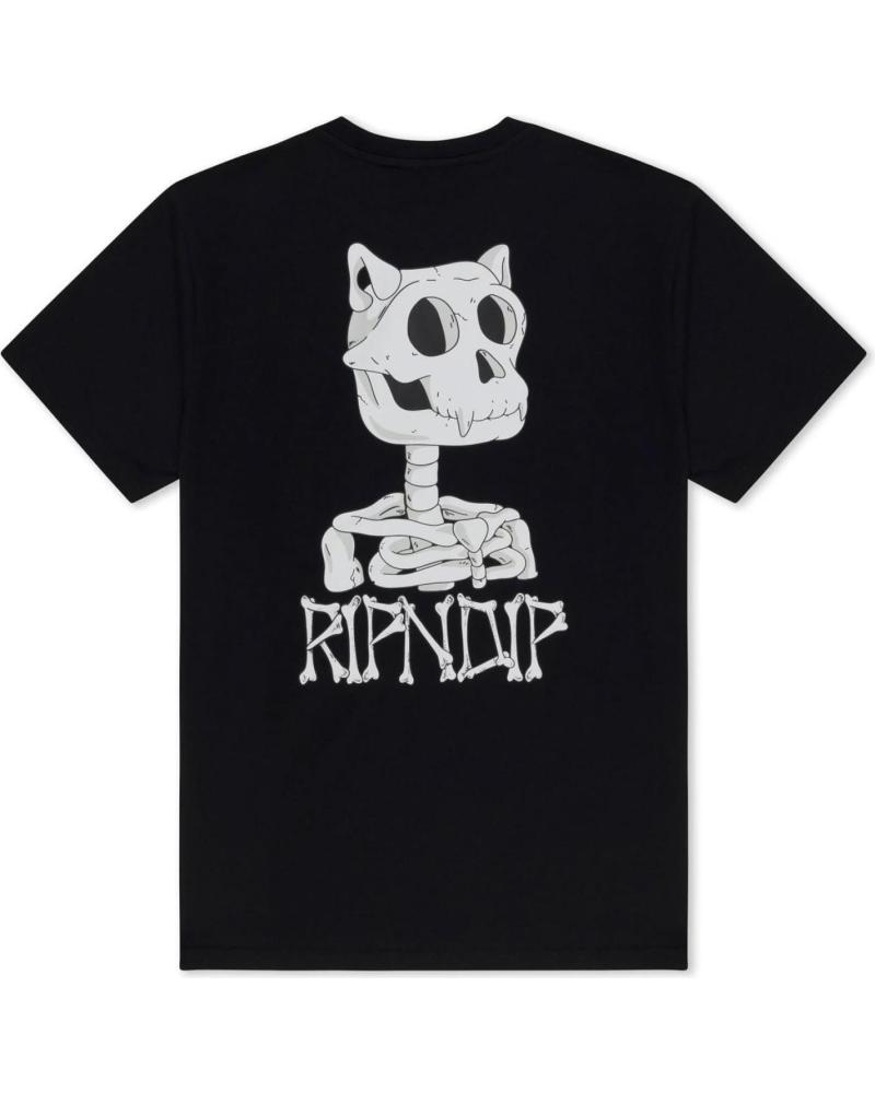 RIPNDIP BONES TEE BLACK - T-SHIRT NOIR IMPRIMÉ SQUELETTE