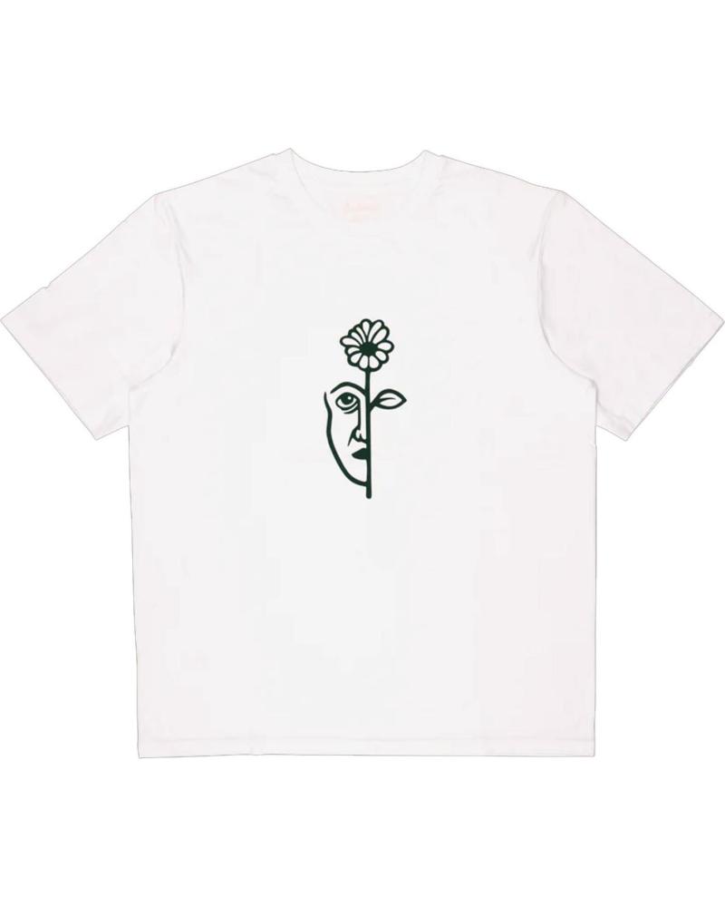 AND FEELINGS CAMISETA ANDFEELINGS SPLIT TEE SHIRT WHITE