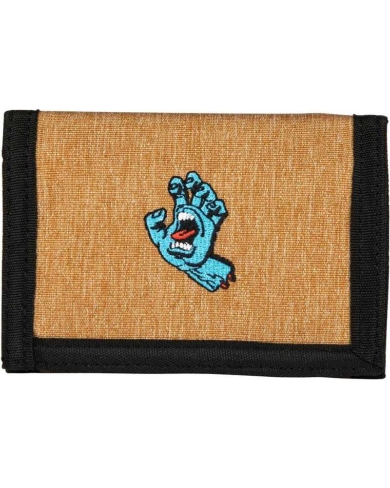 SANTA CRUZ CARTERA MINI HAND WALLET BROWN MARRON